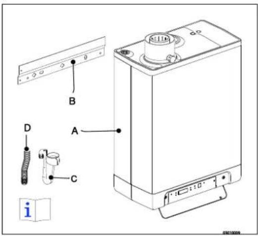 DAIKIN EKOMBG33ABV1 - Anbringen des Abdeckplatte (optional) - 2