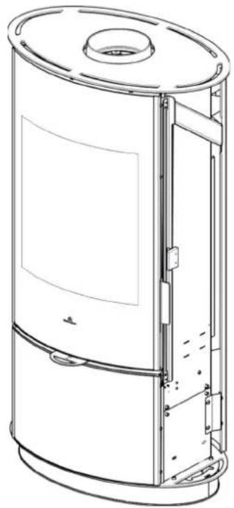 EDILKAMIN BODY 6 - Krio 6/Krio 6 GL acier - 1