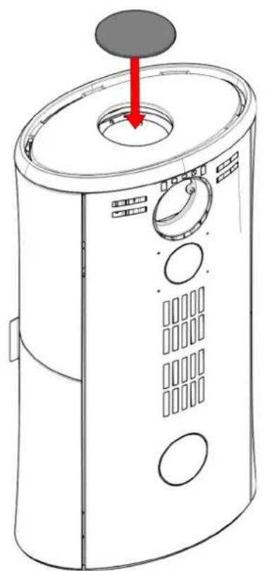 EDILKAMIN BODY 6 - Orientation échéappement de la fumée par l'arrête - 6