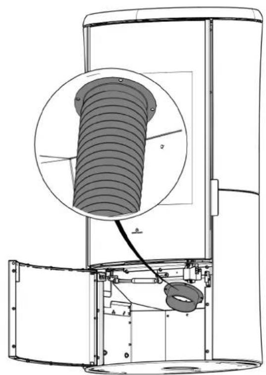 EDILKAMIN BODY 6 - Prise d'air externe par le bas - 7