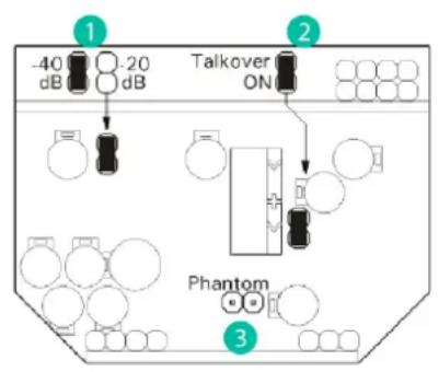Ecler WPaCNXJRCA - Schéma de configuration - 2