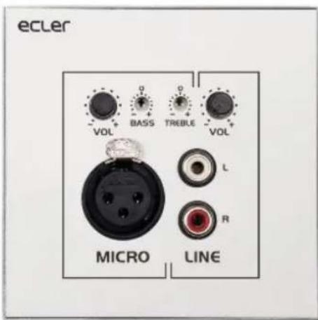 Ecler WPaCNXJRCA - WPaMIX-T / WPaMIX-TUS (modèle US) - 1