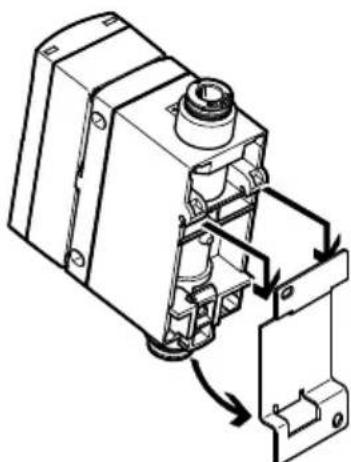 Festo SFAB1000UHQ10PNLKPNVBAM12 - Montage du capteur avec fixation murale - 1