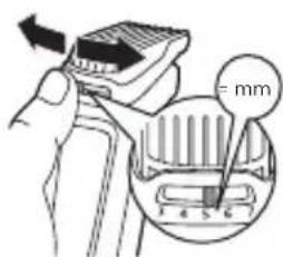 PHILIPS Multigroom MG3748 - Ohjauskampa mm - 1