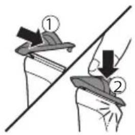 PHILIPS Multigroom MG3748 - Kammaufsätze entfernen und anbringen - 1