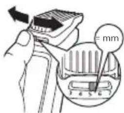 PHILIPS Multigroom MG3748 - Kam mm - 1