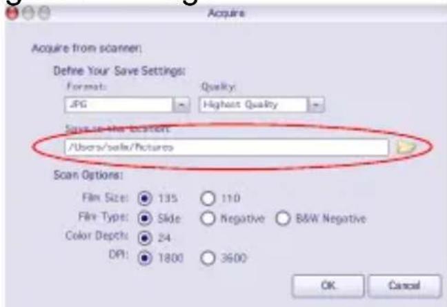 EASYPIX CyberScanner Basic - Acquérir l'image avec Mac - 5