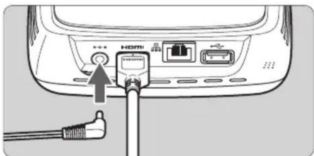 CANON Connect Station CS100 - Connect the HDMI cable to Connect Station. - 2