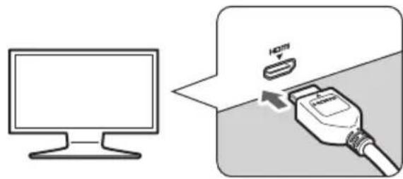 CANON Connect Station CS100 - Connect the HDMI cable to Connect Station. - 1
