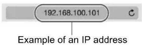 CANON Connect Station CS100 - Displaying by Entering an IP Address - 3