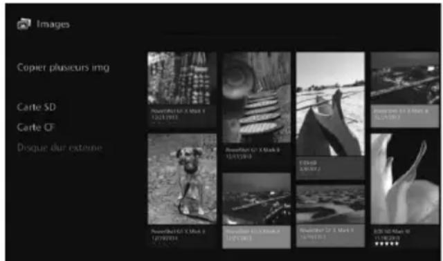 CANON Connect Station CS100 - Copier plusieurs images - 2