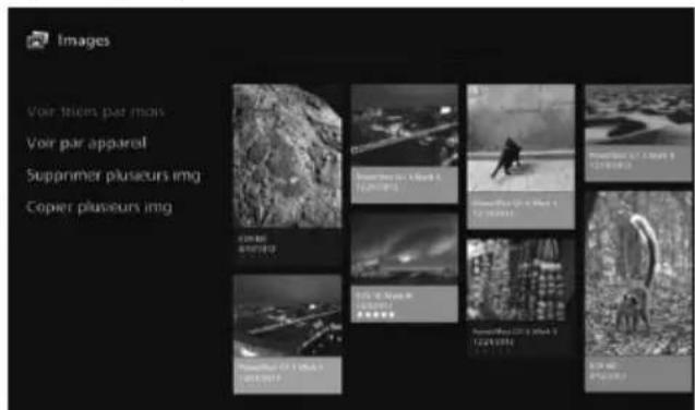 CANON Connect Station CS100 - Affichage des images depuis la liste d'images - 2