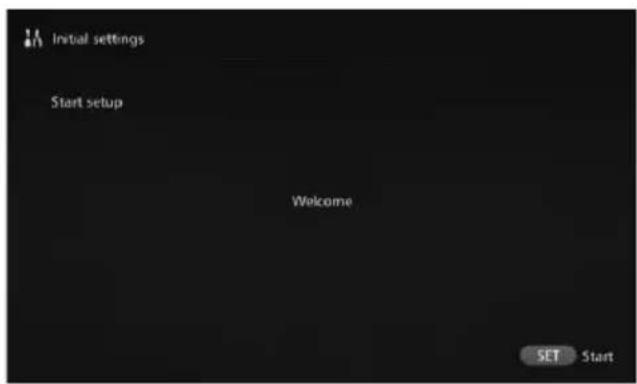 CANON Connect Station CS100 - Configuration des réglages initiaux - 1
