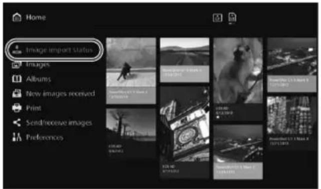 CANON Connect Station CS100 - Image Importing Status - 1