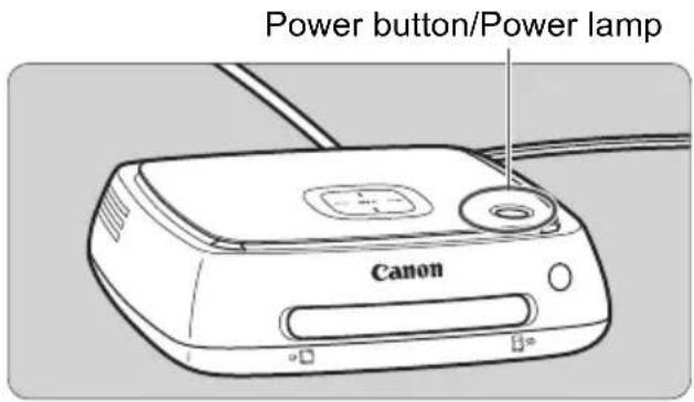 CANON Connect Station CS100 - Power Lamp Indicators - 1