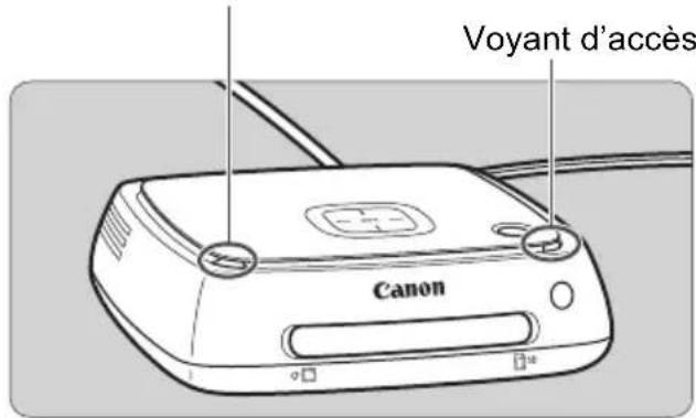 CANON Connect Station CS100 - Indications des témoins/voyants - 1