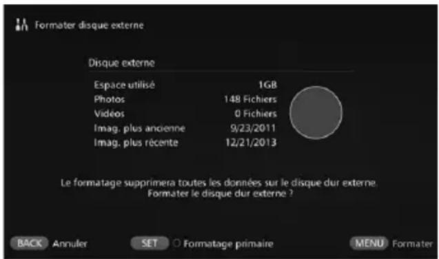 CANON Connect Station CS100 - Formater disque externe - 1