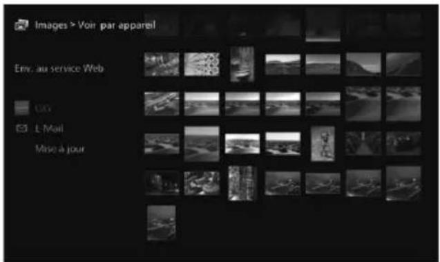 CANON Connect Station CS100 - Sélectionnez [env. au service web]. - 1