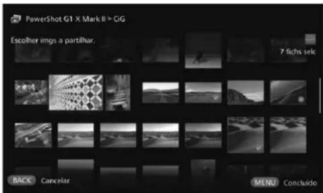 CANON Connect Station CS100 - Sélectionne [envoyer p/ service web] - 2