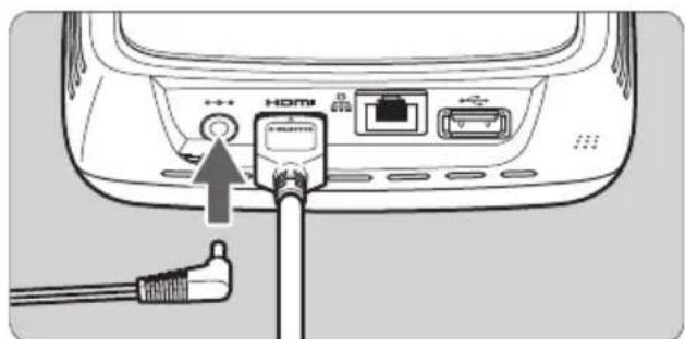 CANON Connect Station CS100 - Ligue o cabo HDMI à connect station. - 2