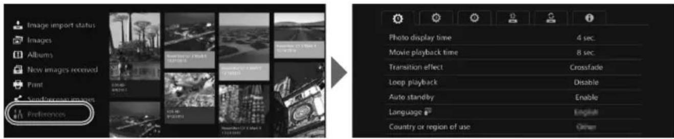 CANON Connect Station CS100 - Checking or Changing Settings - 1