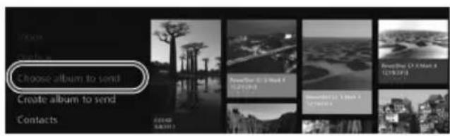 CANON Connect Station CS100 - Selecting and Sending an Album - 1