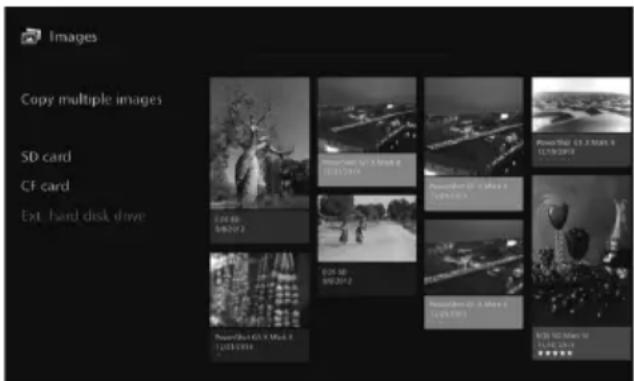 CANON Connect Station CS100 - [Copy multiple images] - 2