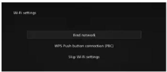 CANON Connect Station CS100 - Select the language. - 1