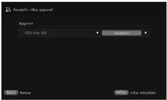 CANON Connect Station CS100 - [Réglages compte de service web] - 1