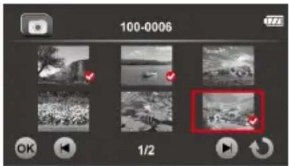 AIPTEK ProjectorCam C25 - Supprimer un fichier - 5