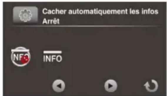 AIPTEK ProjectorCam C25 - Cacher automatiquement les informations - 3
