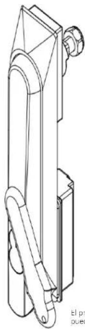 Tripp Lite SRCOMBO - Manijas de puerta con cerradura para gabinetes SmartRack - 4