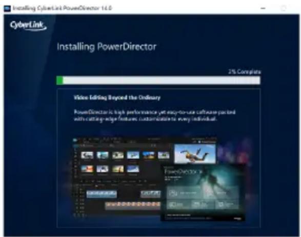 AVERMEDIA DVD EZMaker 7 - Installation de CyberLink PowerDirector14 - 1