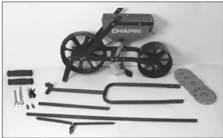 Chapin 84000 - Check to see that you have all necessary parts: - 1