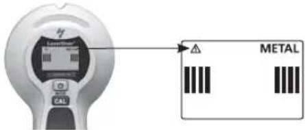 Laserliner 080.955A - METAL-SCAN: Aviso de tensão - 1