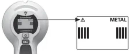 Laserliner 080.955A - METAL-SCAN: Ostrzeżenie o napieciu - 1
