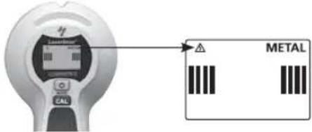 Laserliner 080.955A - METAL-SCAN: Tensión de alerta - 1