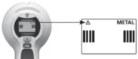 Laserliner 080.955A - METAL-SCAN: L'avertisseur de tension fonctionne - 1