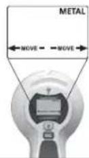Laserliner 080.955A - Measuring in METAL-SCAN mode - 1