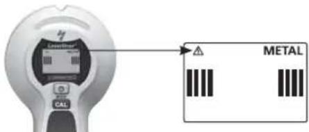 Laserliner 080.955A - METAL-SCAN: Spanningsvarning - 1
