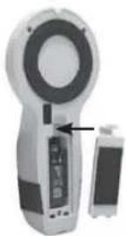 Laserliner 080.955A - Introducerea bateriei - 1