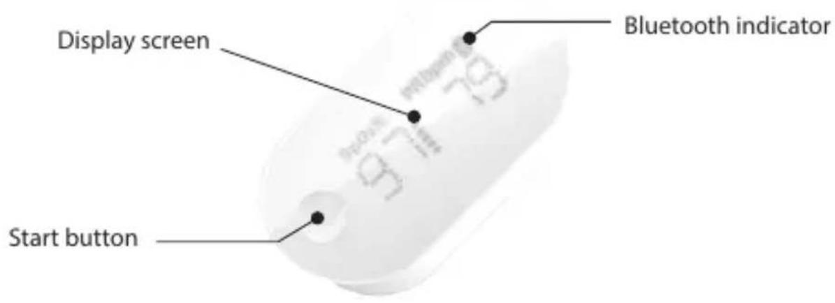IHEALTH Wireless Pulse Oximeter Air - PARTS AND DISPLAYS - 1