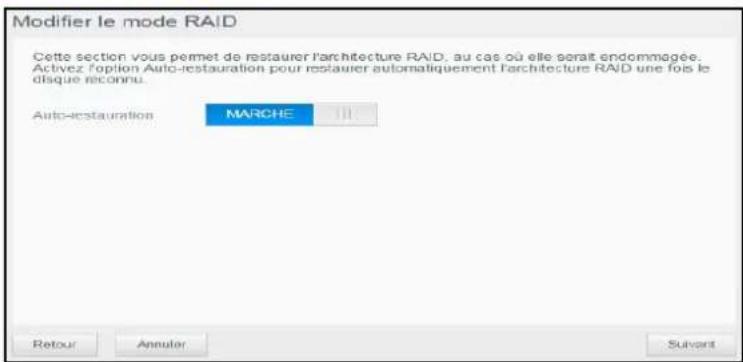 WESTERN DIGITAL My Cloud Mirror Gen 2 - Modification du mode RAID - 6