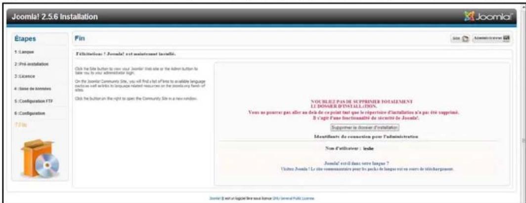 WESTERN DIGITAL My Cloud Mirror Gen 2 - Lisez la déclaration de licence Joomla! et cliquez sur Suivant. - 5