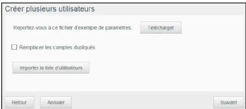 WESTERN DIGITAL My Cloud Mirror Gen 2 - Importation de plusieurs utilisateurs - 2