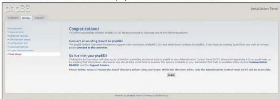WESTERN DIGITAL My Cloud Mirror Gen 2 - Installation de phpBB - 11