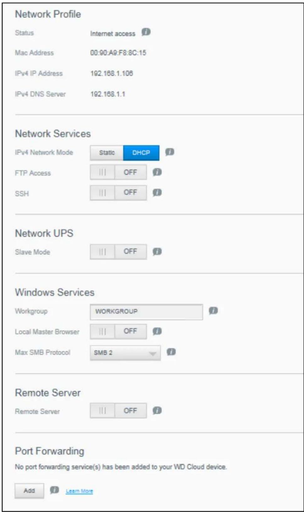 WESTERN DIGITAL My Cloud Mirror Gen 2 - Réseau - 1