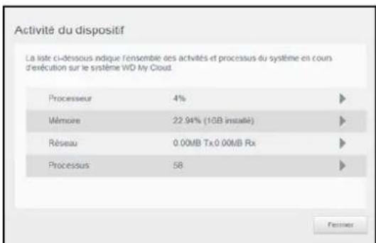 WESTERN DIGITAL My Cloud Mirror Gen 2 - Activité réseau - 2