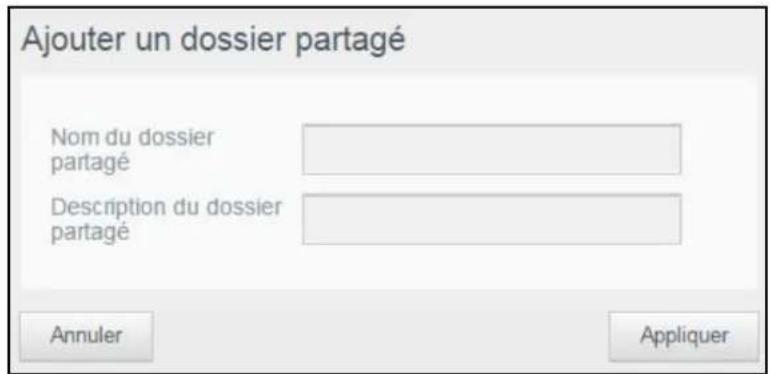WESTERN DIGITAL My Cloud Mirror Gen 2 - Création d'un nouveau dossier partagé - 1