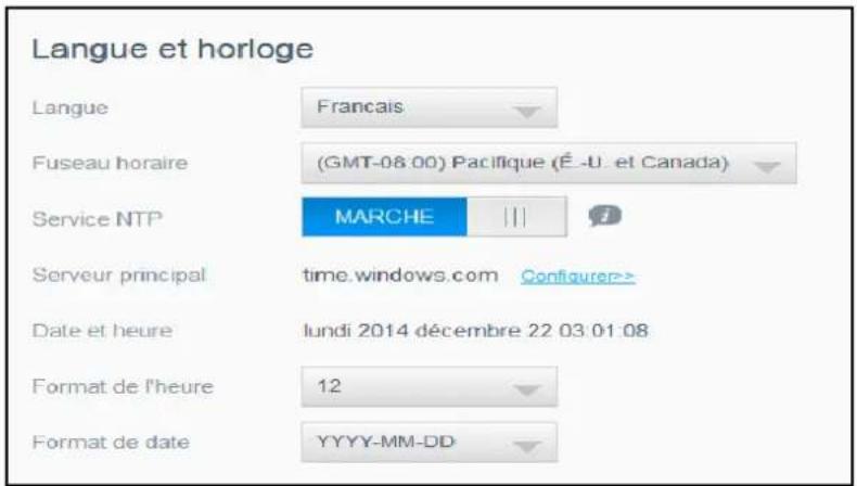 WESTERN DIGITAL My Cloud Mirror Gen 2 - Langue et horloge - 1